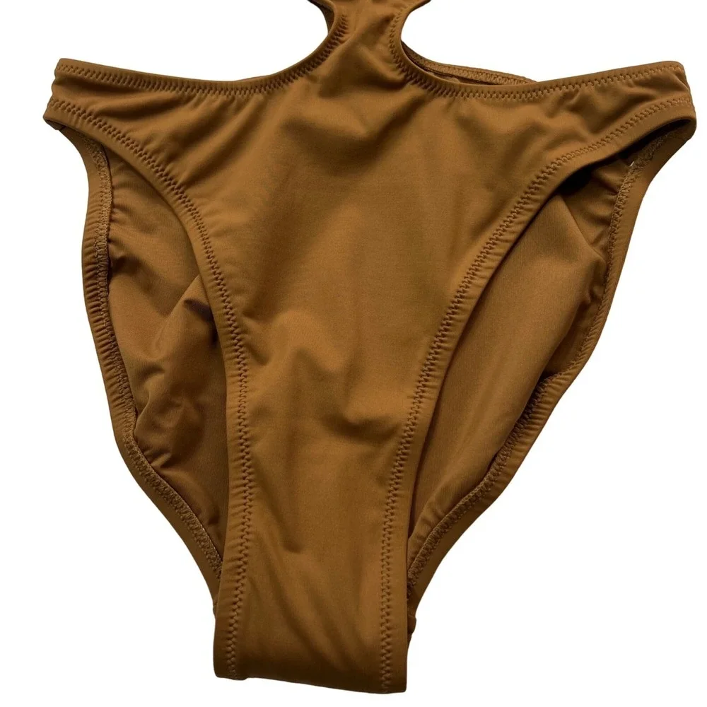 SKIMS Swim Tank Monokini Almond Womens‎ XXS